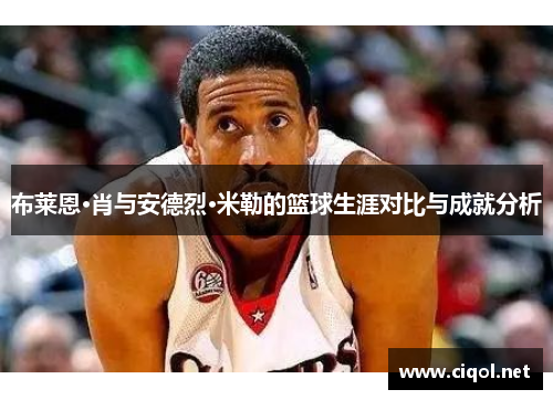 布莱恩·肖与安德烈·米勒的篮球生涯对比与成就分析